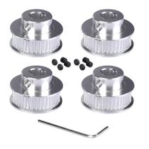 Roda de polia BZ 3D GT2 40 dentes, diâmetro de 8 mm para correia de 6 mm (x4) Roda de polia BZ 3D GT2 40 dentes, diâmetro de 8 mm para correia de 6 mm (x4)