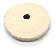 Roda De Polimento Algodão 5 Polegadas Ourives Motor Polir