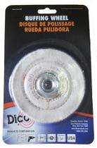 Roda de polimento Dico 527-60-4 10 cm de diâmetro 1,27 cm de espessura