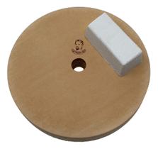 Roda de polimento em couro TAMROD HOLDINGS LLC 6" (3/4 de largura)