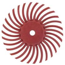 Roda De Polir 25Mm Cerda Radial Grão 220 Para Micro Retífica