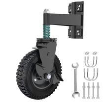 Roda de portão com freio Lygoeege 20cm Diâmetro da roda 39cm H