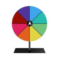 Roda De Prêmios Giratória De Mesa Para Uso Pesado, Apagável a Seco, Tipo Roleta Colorida, Para Jogos