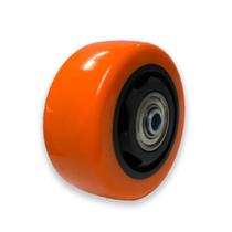 Roda de PU Linha Black com Rolamento de Esfera 3 polegadas 70kg Colson