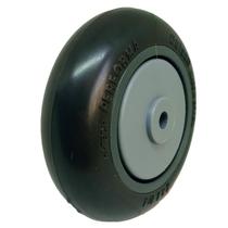 Roda de pvc série 12 cinza com rolamento de esfera 4 polegadas 90kg Colson