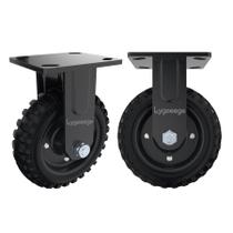 Roda de rodízio Lygoeege Fixed Heavy Duty de 6 polegadas com capacidade de 363 kg Roda de rodízio Lygoeege Fixed Heavy Duty de 6 polegadas com capacidade de 363 kg