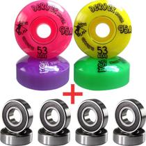 Roda De Skate Derock 53mm 95A Play + Rolamento