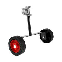 Roda De Suporte Universal Ajustável Para Cortadores De Grama a Gasolina E Elétricos, Acessório