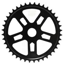 Roda Dentada 40D Aço 5 Braços S/Furo Cobre Corrente Preto Roda Dentada 40D Aço 5 Braços S/Furo Cobre Corrente Preto