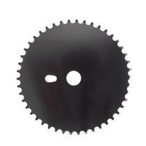 Roda Dentada Bike Coroa Aço Fechada Preto Logan S/Furo 2,0mm