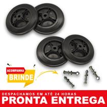 Roda Dianteira Aro 6 1009 Banho Para Cadeira De Rodas (4 unidades)