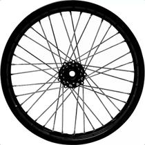 Roda Dianteira Aro Preto Xtz 250 Lander Cubo Preto Raio 4mm