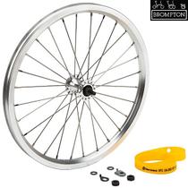 Roda dianteira Brompton Standard prata - QFWSS Roda dianteira Brompton Standard prata - QFWSS