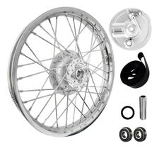 Roda Dianteira Completa Espelho Cg 125 Titan 83 Á 99 Raio 4mm