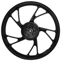 Roda dianteira de alumínio liga leve freio a tambor CG150 Fan Titan ES KS 2004 a 2013 com rolamentos mod pé de galinha