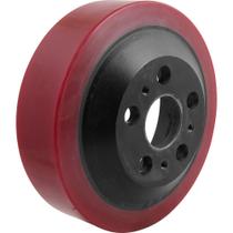 Roda Dianteira de Tração 250x70mm de Pu p/ Cde e Eev Vonder