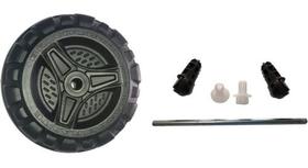 Roda Dianteira E Eixo Guidão Completo Para Motos Bandeirate