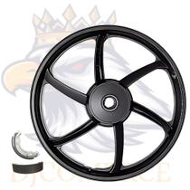 Roda Dianteira Liga Leve Pop 100 110 110i Rodão 2012 Preto Roda Dianteira Liga Leve Pop 100 110 110i Rodão 2012 Preto
