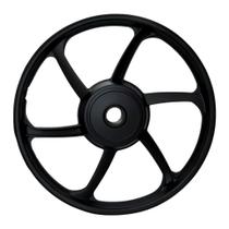 Roda Dianteira Liga Leve Preta Crypton Até 2009 Roda Dianteira Liga Leve Preta Crypton Até 2009