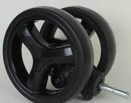 Roda dianteira safety mobi preta nova
