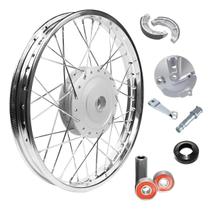 Roda Dianteira Titan Fan 150 Completa Tambor Espelho