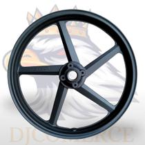 Roda Dianteira Ybr 150 Factor 2005 Liga Leve Preto Fabreck fabricação Nacional