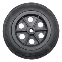 Roda em Polipropileno 6pol x 3/8pol - 9,5mm Preta Ref 325 GSCAR Roda em Polipropileno 6pol x 3/8pol - 9,5mm Preta Ref 325 GSCAR