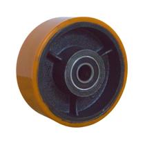 Roda em Poliuretano e Rolamento Esfera - 5 Pol - 400 Kg - Ajax