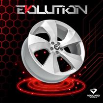 Roda evolution aro 20x7,5 5x105 cor: grafite fosco