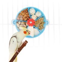 Roda Foraging Toy Wontee Bird Creative System para papagaios