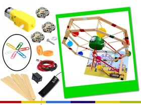 Roda Gigante DIY - Brinquedo de Educação Maker Faça Você Mesmo - REB