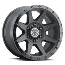 Roda ICON ALLOYS Rebound Dupla Preta 45x24x38cm Offset 25mm