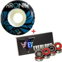 Roda Kronik 51mm 98A + Rolamento Everlong