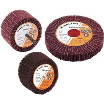 Roda lamelar dois em um 75x45 media 15e162 walter