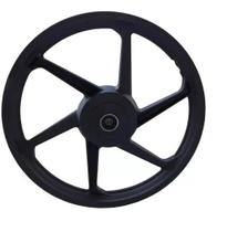 Roda liga leve 6 pontas preto fosco fan125ks 09-17 (tambor) Roda liga leve 6 pontas preto fosco fan125ks 09-17 (tambor)