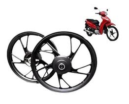 Roda Liga Leve Biz125/biz100 Ks Lona Pe Galinha Scud Par