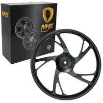 Roda Liga Leve Dianteira 5 Palitos + Rolamentos POP100/110I Roda Liga Leve Dianteira 5 Palitos + Rolamentos POP100/110I