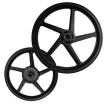 Roda Liga Leve Disco Preta Ybr125 Rd135 5 Palitos Esportiva