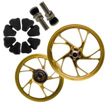 Roda Liga Leve Jante Titan Fan Start 150 160 Pé Galinha Lona