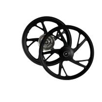 Roda Liga Leve Preta 5 Pts Titan160 Ex 04-13