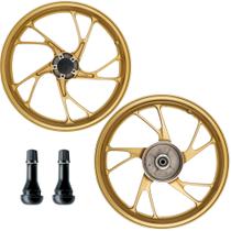 Roda Liga Leve Titan 150 04/13 Esd Dourada Modelo Ex160 Maxx - MAXX PREMIUM