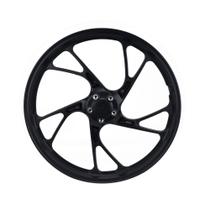 Roda Liga Leve Titan /Fan 150 Esd Preta 5 Palito Freio Disco , PÉ DE GALINHA PAR GEAR Roda Liga Leve Titan /Fan 150 Esd Preta 5 Palito Freio Disco , PÉ DE GALINHA PAR GEAR