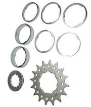 Roda livre adaptador single speed, 16d, p/ cassette Roda livre adaptador single speed, 16d, p/ cassette