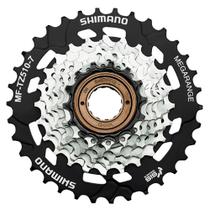 Roda Livre Catraca Tourney TZ510 Mega Range 14/34 D Cromada Shimano