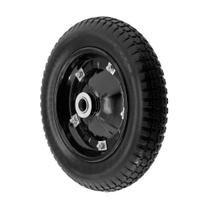 Roda maciça 300x8 PU Super Elástica Anti Furos