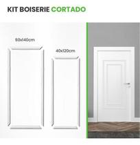 Roda Meio Boiserie Kit Cortado 60X140 40X120 Autocolante