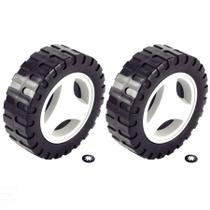 Roda Menor Ø 140 mm e Calota Plástica Tramontina (2 un.) para Cortador de Grama CE35M2 e CE35P Roda Menor Ø 140 mm e Calota Plástica Tramontina (2 un.) para Cortador de Grama CE35M2 e CE35P