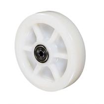 Roda Nylon 6x2 Duplo Rolamento Eixo 1/2 Para 600kg
