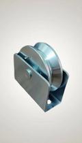 Roda P/ Portão Correr 2" V C/ Caixa Aço Galvanizado