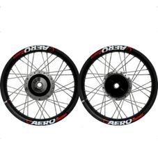 Roda Par Titan 150 Alumínio Preto Fosco Viper Aero Raio Inox Preto Roda Par Titan 150 Alumínio Preto Fosco Viper Aero Raio Inox Preto